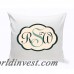 JDS Personalized Gifts Personalized Baby Bermuda Chevron Cotton Throw Pillow JMSI2678
